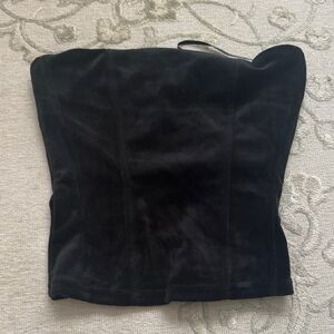 Forever 21 Black Strapless Top